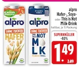 Hafer-Drink von alpro im aktuellen EDEKA Prospekt für 1,49 €