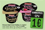 High Protein Pudding oder Joghurt bei Marktkauf im Aschaffenburg Prospekt für 1,00 €