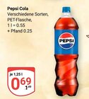 Cola Angebote von Pepsi bei GLOBUS Kerpen für 0,69 €