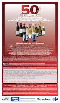 Prospectus Carrefour de la semaine "FOIRE AUX VINS LE GUIDE DES BONS PLANS" avec 2 pages, valide du 24/09/2024 au 07/10/2024 pour Rotheneuf et alentours