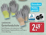 Gartenhandschuhe Angebote von GARDENLINE bei ALDI Nord Herford für 2,49 €