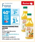 Promo PUR JUS D'ORANGE FRAIS à 1,43 € dans le catalogue Auchan Supermarché à Noisy-le-Sec
