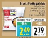 Fertiggerichte Bami Goreng im Angebot bei E center in Dorsten Fertiggerichte Bami Goreng Angebote von Frosta bei E center Dorsten für 2,49 €