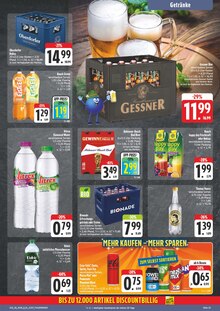Volvic im aktuellen EDEKA Prospekt (Suhl) Volvic im EDEKA Prospekt "Wir lieben Lebensmittel!" mit 28 Seiten (Suhl)