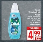 Waschmittel Magic von Coral für 4,99 € bei EDEKA im Angebot Waschmittel Magic von Coral im aktuellen EDEKA Prospekt