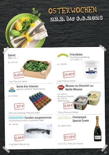 Forelle im Hamberger Prospekt "FROHE OSTERN" mit 48 Seiten (München)