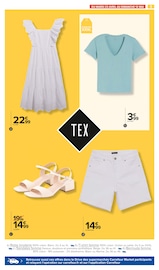 Promos Robe dans le catalogue "TEX : les petits prix s'affichent" de Carrefour Market à la page 5