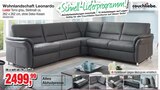 Aktuelle Sitzmöbel Angebote bei Die Möbelfundgrube in Mainz Aktuelles Wohnlandschaft Leonardo Angebot bei Die Möbelfundgrube in Mainz ab 2.499,99 €