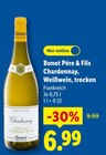 Chardonnay, Weißwein, trocken von Bonot Pére & Fils für 6,99 € bei Lidl im Angebot Chardonnay, Weißwein, trocken von Bonot Pére & Fils im aktuellen Lidl Prospekt