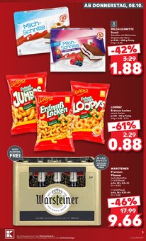 Warsteiner im Kaufland Prospekt "Hier bin ich richtig" mit 80 Seiten (Lingen (Ems))