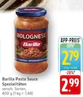 Pasta Sauce Spezialitäten im Angebot bei EDEKA in Saarlouis Pasta Sauce Spezialitäten Angebote von Barilla bei EDEKA Saarlouis für 2,79 €