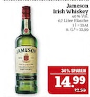 Aktuelles Irish Whiskey Angebot bei Marktkauf in Nürnberg ab 14,99 €