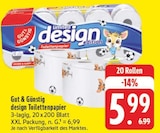 design Toilettenpapier bei EDEKA im Rochlitz Prospekt für 5,99 €