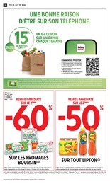Prix et réduction Lipton Ice Tea dans le prospectus Intermarché en cours Offre Lipton Ice Tea dans le catalogue Intermarché du moment à la page 4