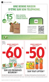 Promos Ice Tea dans le catalogue "TOUT VOTRE MAGASIN CONTRE LA VIE CHÈRE" de Intermarché à la page 4