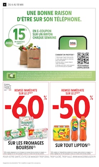 Promo Lipton Ice Tea dans le catalogue Intermarché du moment à la page 4
