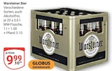 Bier Angebote von Warsteiner bei GLOBUS Neubrandenburg für 9,99 €