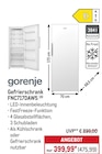 Gefrierschrank von gorenje im aktuellen METRO Prospekt für 475,99 €
