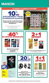 Promos Granulé Bois dans le catalogue "Carrefour" de Carrefour Granulé Bois en promo dans le catalogue Carrefour à la page 71