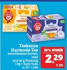 Aktuelles Harmonie Tee verschiedene Sorten, 20er Angebot bei Marktkauf in Leipzig ab 2,29 €