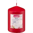 Stumpenkerze glatte Stumpe 100/70 Chili von Profissimo im aktuellen dm-drogerie markt Prospekt für 1,45 €