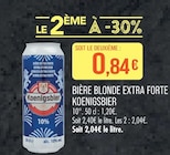 Promo Bière blonde extra forte à 0,84 € dans le catalogue Supermarchés Match à Rambervillers