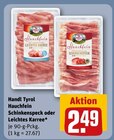 Hauchfein Schinkenspeck Angebote von Handl Tyrol bei REWE Wiesbaden für 2,49 €