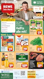 Aktueller REWE Prospekt (Recklinghausen) REWE Prospekt "Dein Markt" mit 28 Seiten (Recklinghausen)