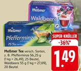 Pfefferminze oder Waldbeere Angebote von Meßmer bei EDEKA Albstadt für 1,49 €