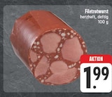 Filetrotwurst bei EDEKA im Gunzenhausen Prospekt für 1,99 €