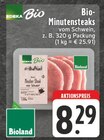 Bio-Minutensteaks vom Schwein bei E center im Sankt Augustin Prospekt für 8,29 €