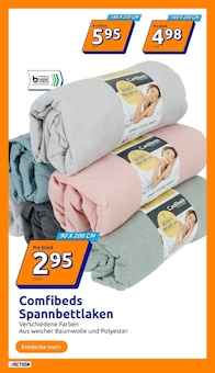 Spannbettlaken im aktuellen Action Prospekt (Bielefeld) Spannbettlaken im Action Prospekt "kleine Preise, grosse Freude!" mit 31 Seiten (Bielefeld)