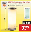 LED Tischleuchte mit Sterneffekt im Angebot bei Netto Marken-Discount in Wolfsburg LED Tischleuchte mit Sterneffekt Angebote von Star bei Netto Marken-Discount Wolfsburg für 7,99 €