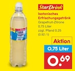 Aktuelles Isotonisches Erfrischungsgetränk Grapefruit-Zitrone Angebot bei Netto Marken-Discount in Mannheim ab 0,69 €
