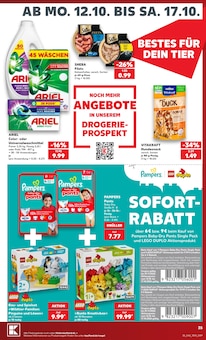 Pampers im aktuellen Kaufland Prospekt (Ludwigshafen (Rhein)) Pampers im Kaufland Prospekt "Hier bin ich richtig" mit 80 Seiten (Ludwigshafen (Rhein))