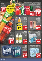 Cola im EDEKA Prospekt in Hamminkeln Aktueller EDEKA Prospekt mit Cola, "Aktuelle Angebote", Seite 18