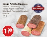 Salami-Aufschnitt Auslese im V-Markt Prospekt Salami-Aufschnitt Auslese von Stockmeyer im aktuellen V-Markt Prospekt für 1,99 €