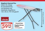 Bügeltisch Diamond Plus Angebote von Vileda bei GLOBUS Mannheim für 14,99 €