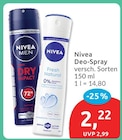 Deo-Spray bei budni im Quickborn Prospekt für 2,22 €