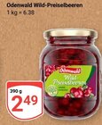 Wild-Preiselbeeren Angebote von Odenwald bei GLOBUS Hofheim für 2,49 €