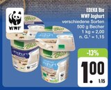 Aktuelles WWF Joghurt Angebot bei E center in Würzburg ab 1,00 €