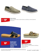 Chaussures Homme Angebote im Prospekt "LA RENTRÉE À PETIT PRIX" von Carrefour Chaussures Homme Angebote im Prospekt "LA RENTRÉE À PETIT PRIX" von Carrefour auf Seite 7