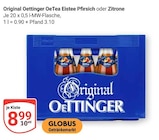 OeTea Eistee Pfirsich Angebote von Oettinger bei GLOBUS Völklingen für 8,99 €