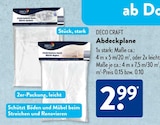 Abdeckplane Angebote von DECO CRAFT bei ALDI SÜD München für 2,99 €