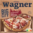 Die Backfrische Mozzarella oder Big City Pizza Budapest Angebote von Wagner bei REWE Düsseldorf für 1,99 €