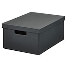 Kasten mit Deckel anthrazit 25x35x16 cm im IKEA Prospekt Kasten mit Deckel anthrazit 25x35x16 cm von FJÄDERHARV im aktuellen IKEA Prospekt für 4,99 €