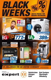 Waschmaschine im expert Prospekt "Top Angebote" mit 8 Seiten (Offenburg)