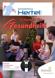 Aktueller Sanitätshaus Hertel GmbH Sanitätshäuser Prospekt für Burgstädt: Schenken Sie Gesundheit! mit 6} Seiten, 13.11.2024 - 31.01.2025