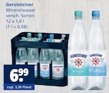 Aktuelle Gerolsteiner Angebote bei Getränkewelt HSE in Gelsenkirchen Aktuelles Mineralwasser Angebot bei Getränkewelt HSE in Gelsenkirchen ab 6,99 €
