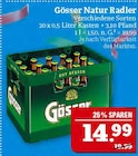 Natur Radler Angebote von Gösser bei Marktkauf Altenburg für 14,99 €